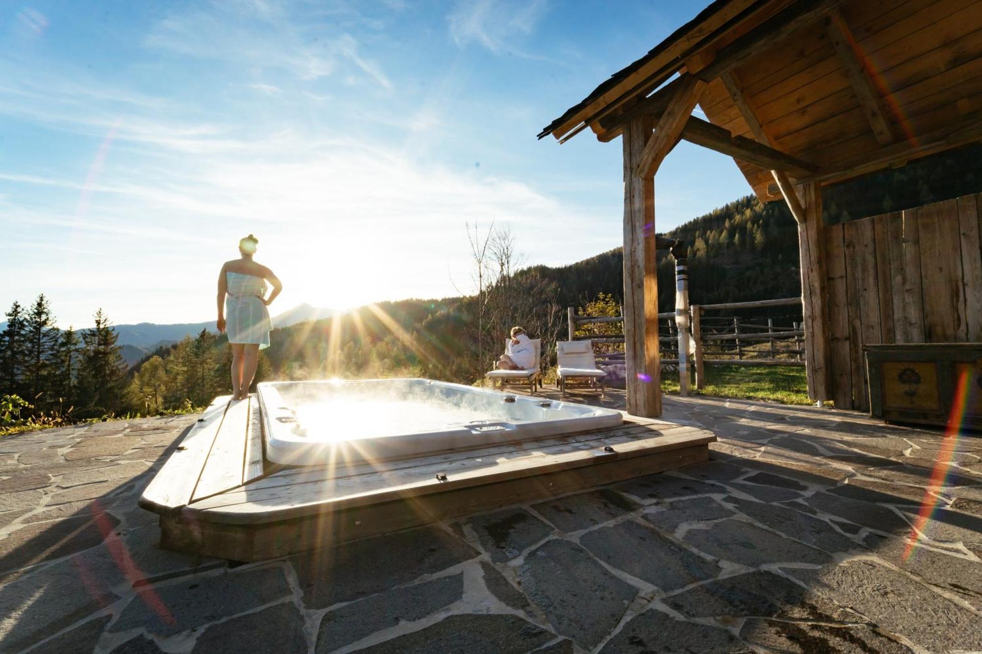 Obiralmhuette Meierhof Bad Eisenkappel Exteriér fotografie